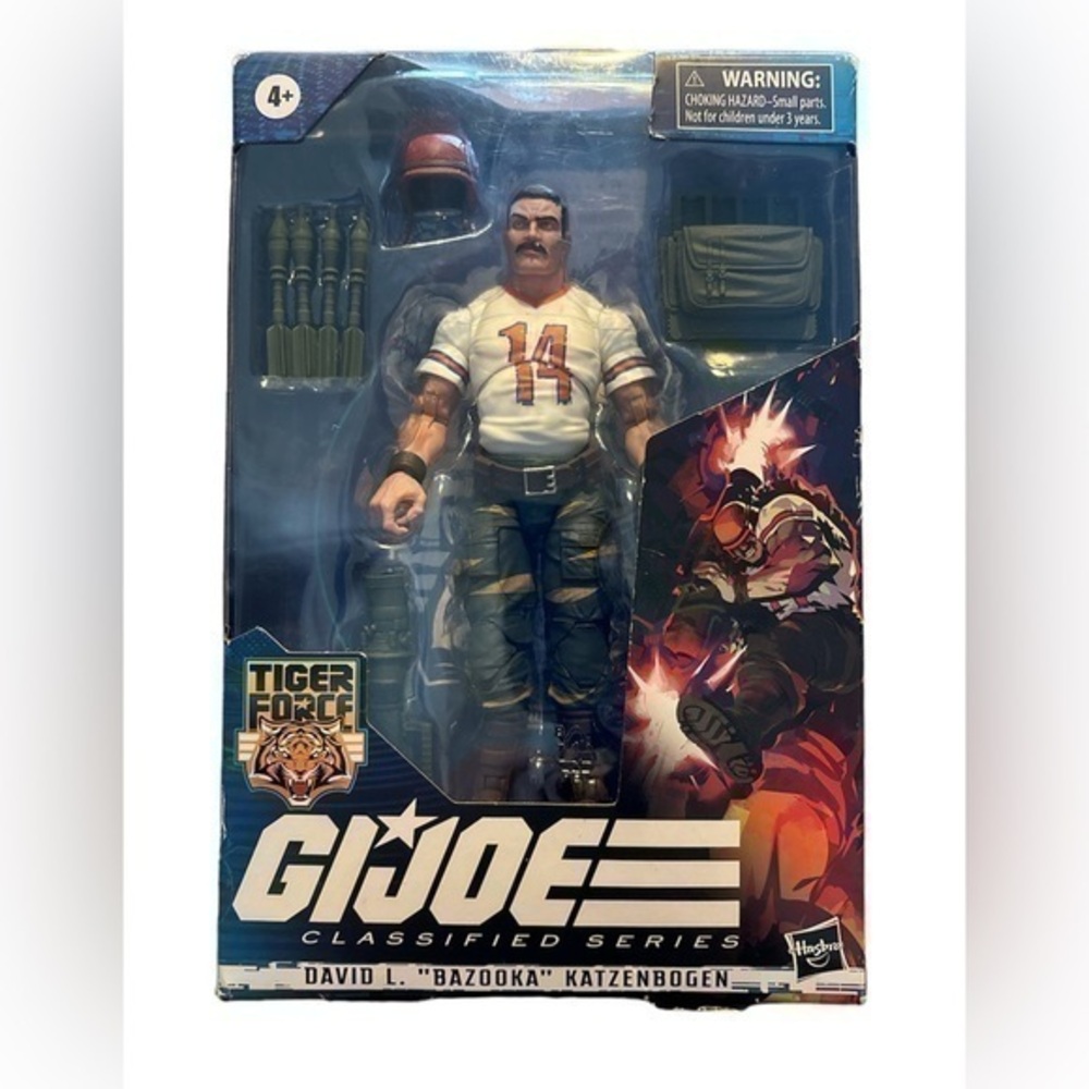 G.I. Joe Classified Series David L. "Bazooka" Katzenbogen Action Figure